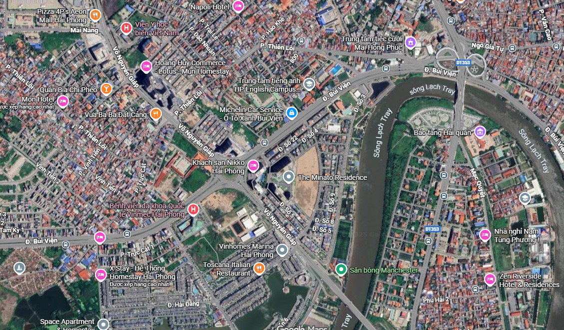 Vị trí Maison Elite Hải Phòng